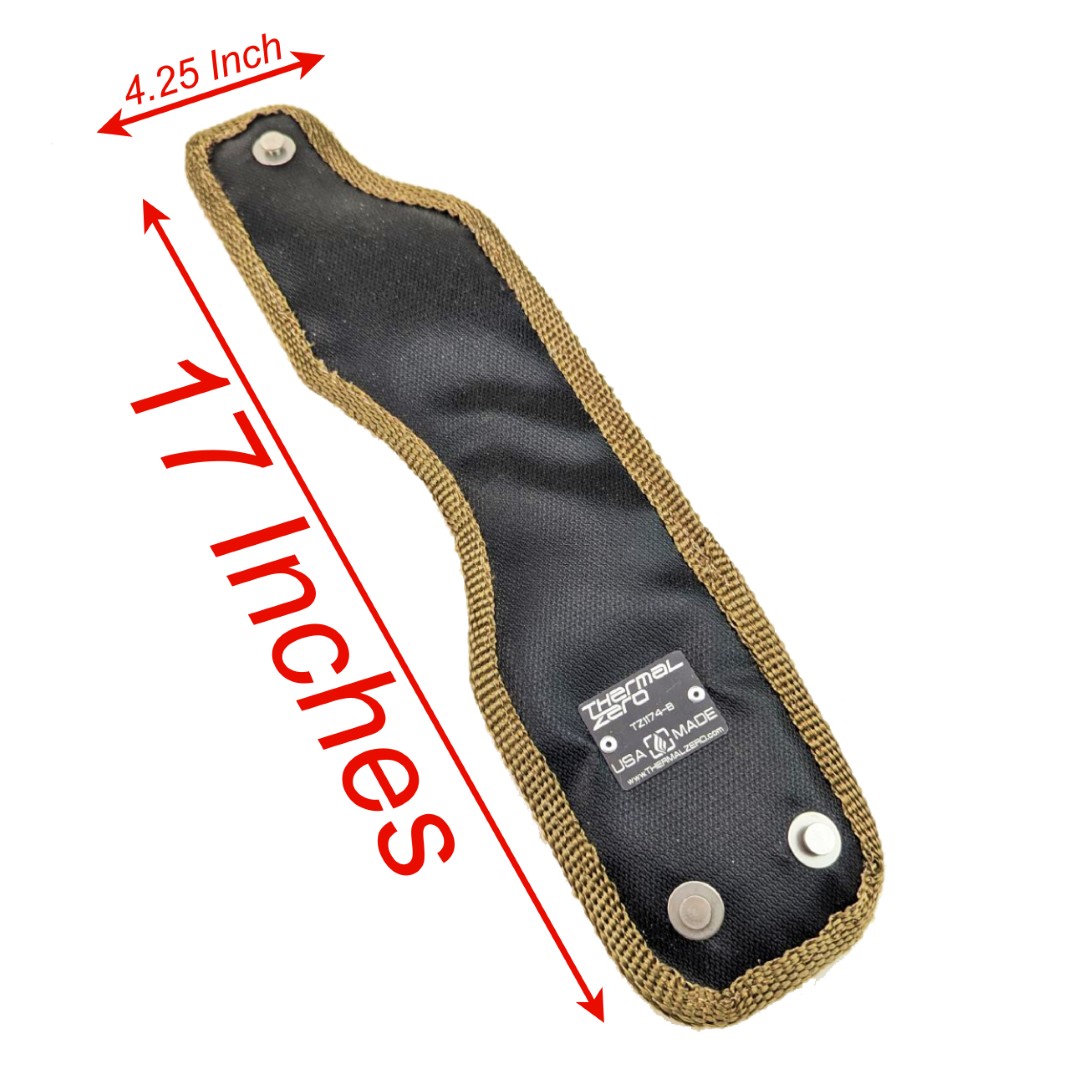 Universal Flat Internally Wastegated T25/T28 Turbo Blanket- Lava