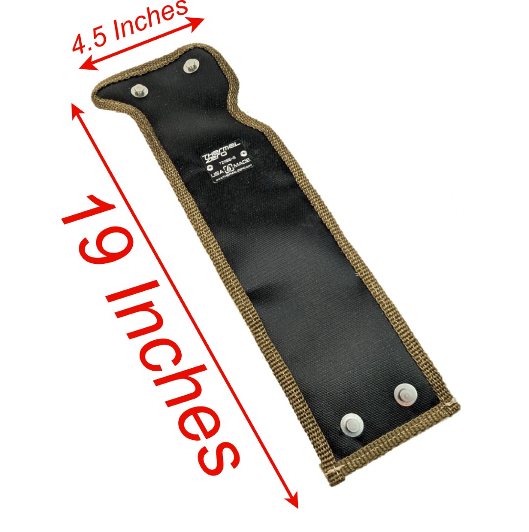 Universal Flat Internally Wastegated Turbo Blanket - Long