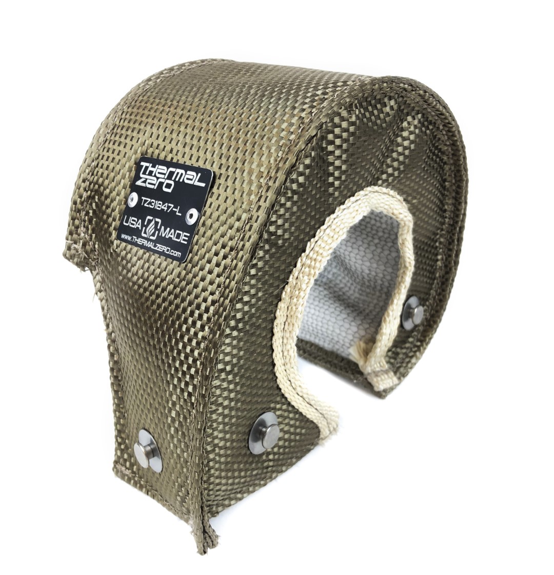 Universal Internally Wastegated GT25 GT28 Turbo Blanket - Lava