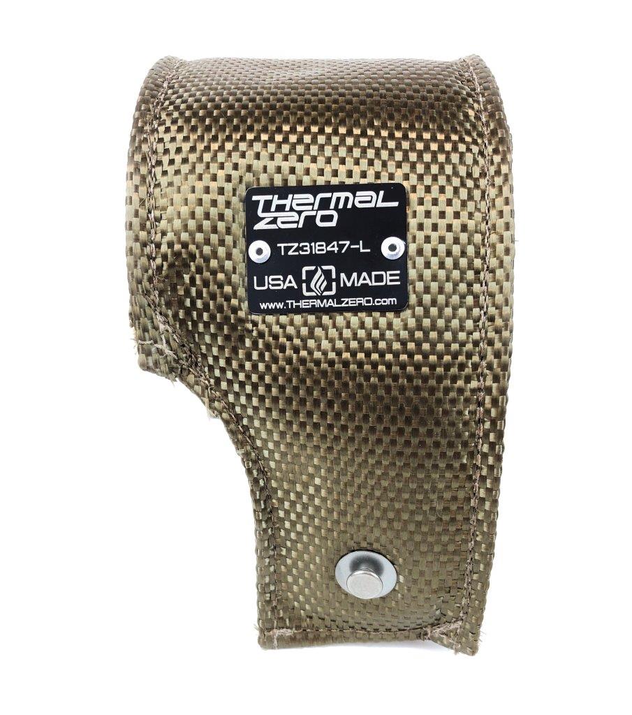 Universal Internally Wastegated GT25 GT28 Turbo Blanket - Lava