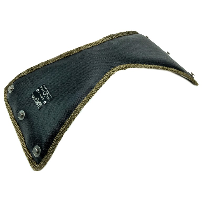 Universal 45 Degree Elbow Pipe Blanket for 4" Diameter - Black