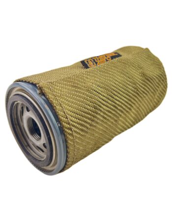 Oil Filter Insulating Cover for Ram 5.9L and 6.7L Cummins (fits Mopar MO-285 and similar filters)