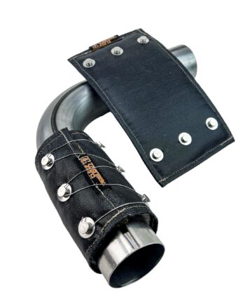 3 inch Diameter OD Pipe Blanket - Black