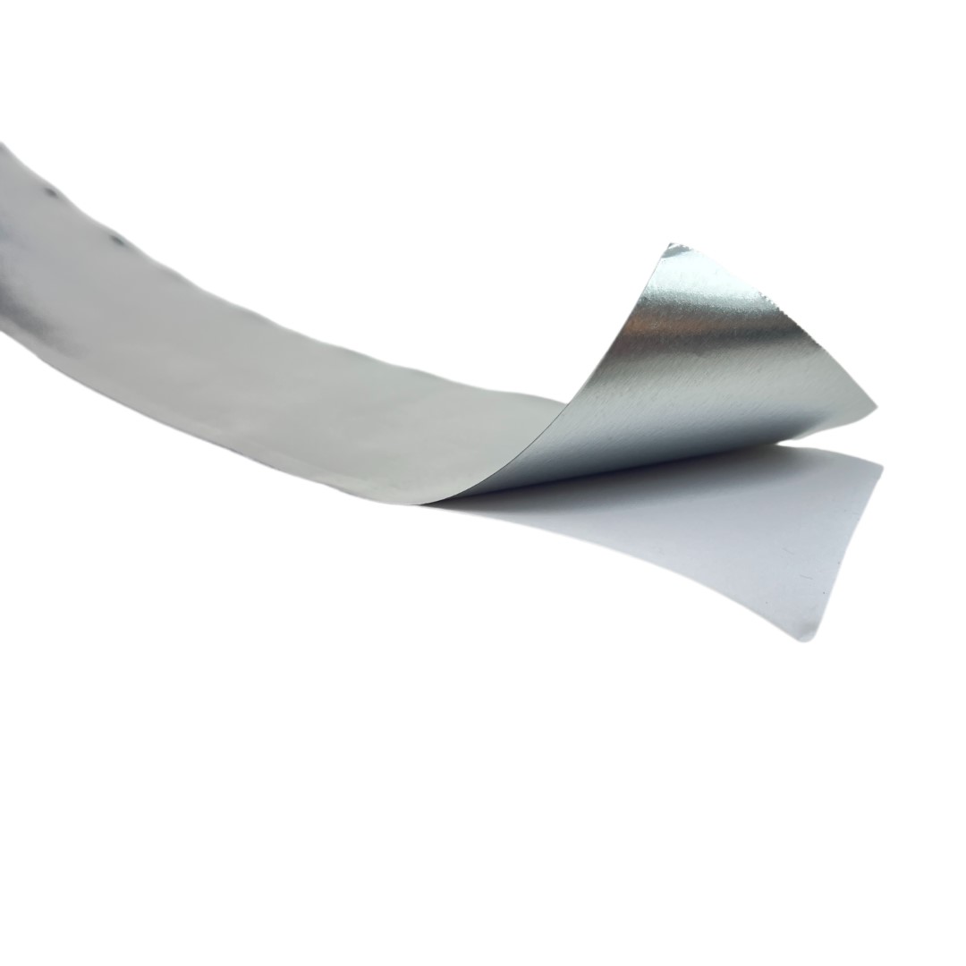 2 inch wide Flame Resistant Aluminum Foil Adhesive Backed Tape